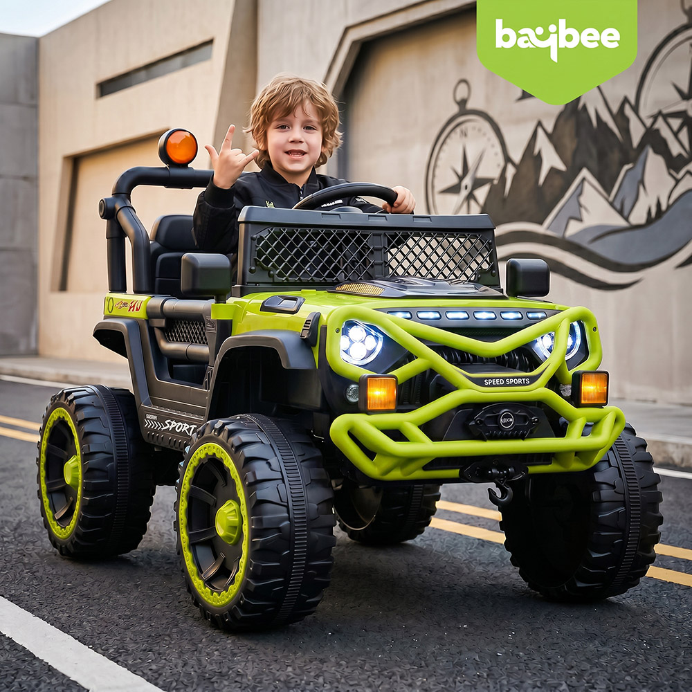 Baybee - Kids Maxrover Electric Ride-On Jeep - 12 V