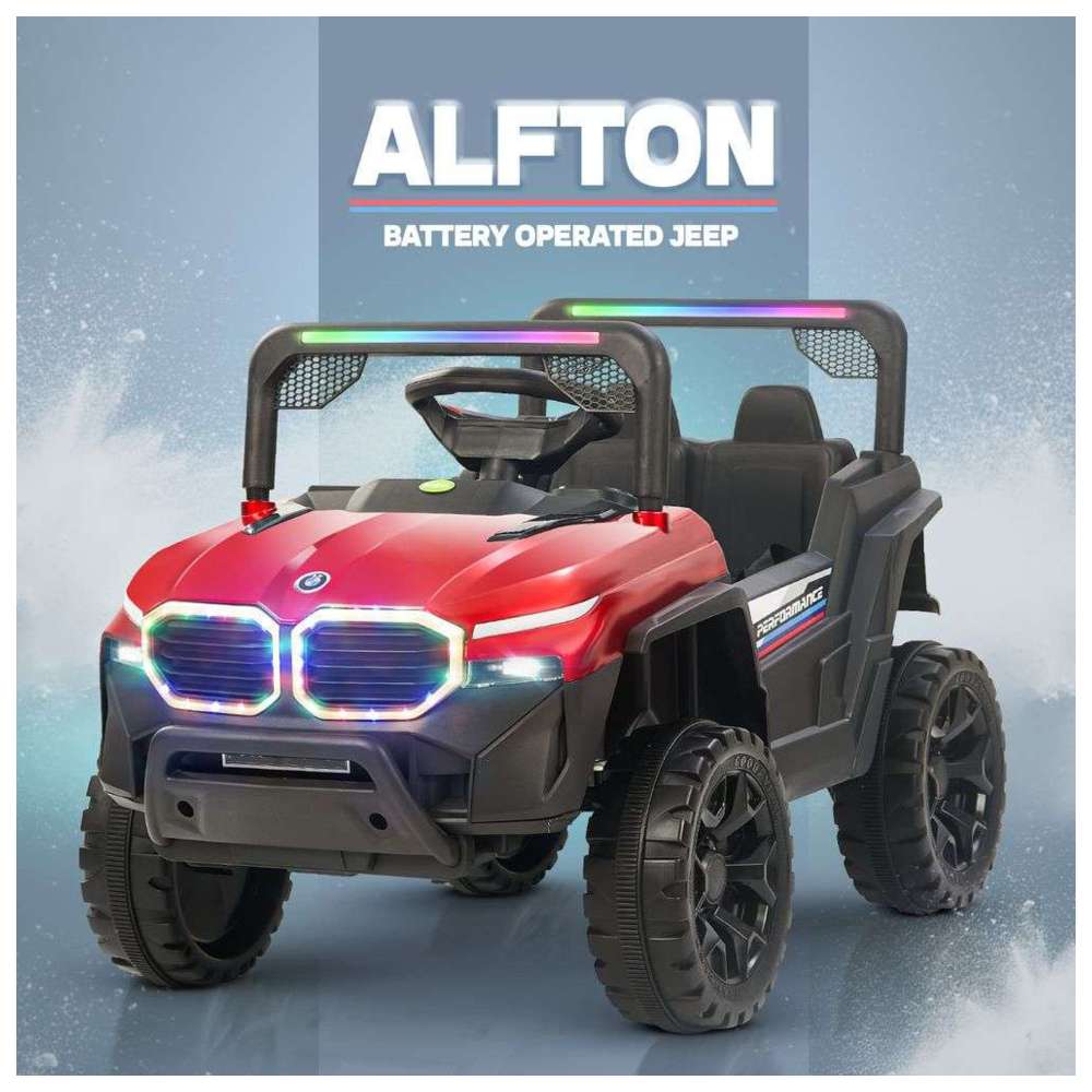 Baybee - Alfton Pro Battery Operated Ride-On Jeep - Red