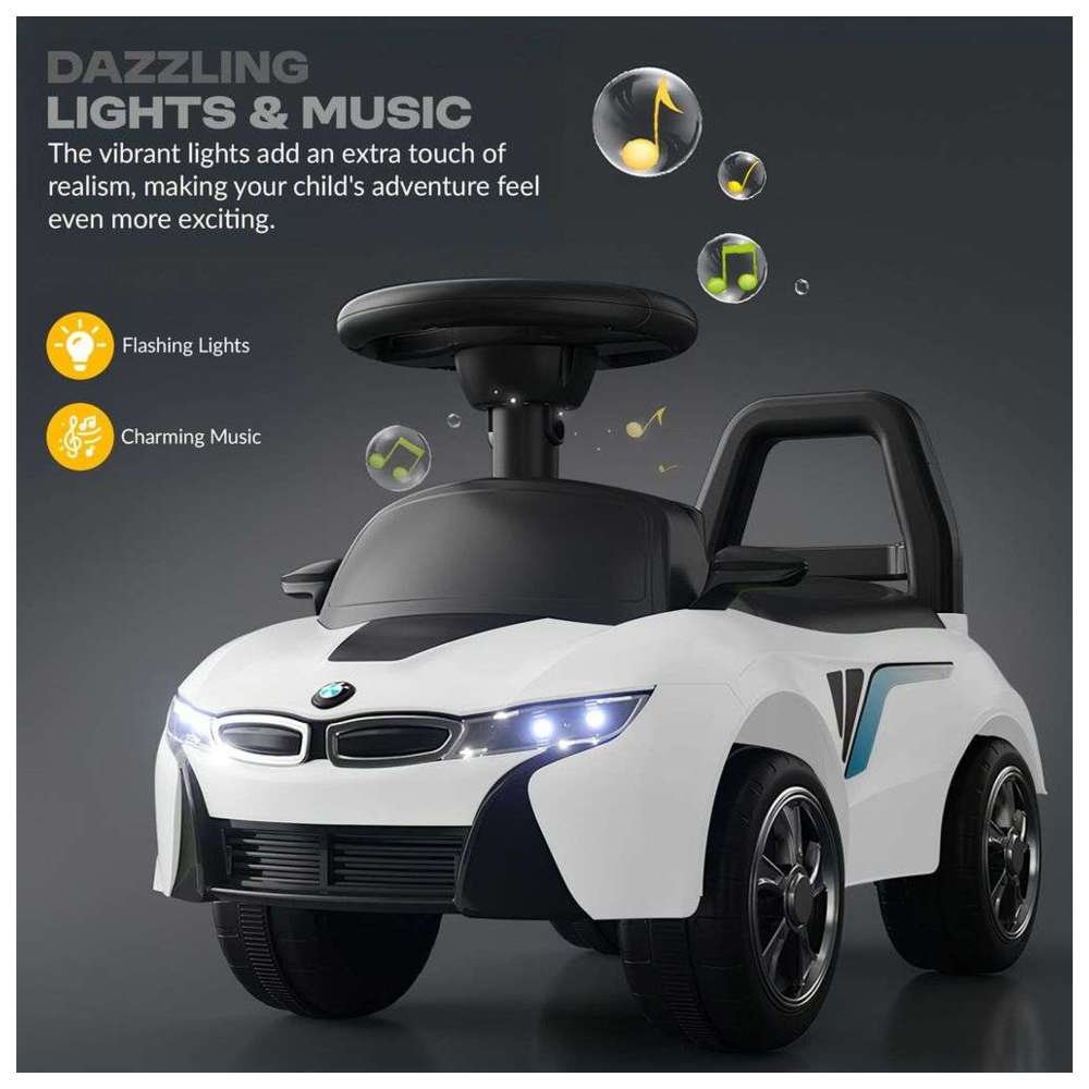 Baybee - Kid's Streak Ride-On Push Car - White
