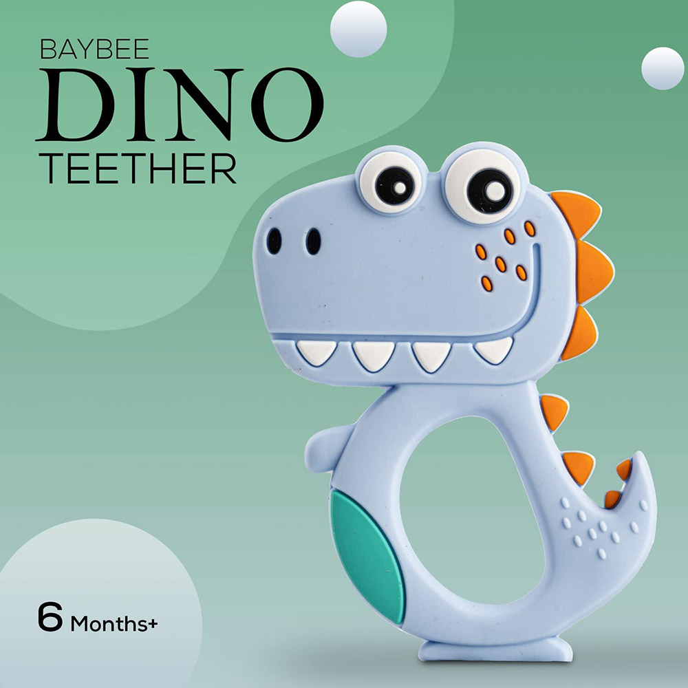 Baybee - Baby Dinosaur Silicone Teether