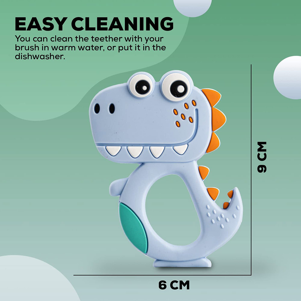 Baybee - Baby Dinosaur Silicone Teether