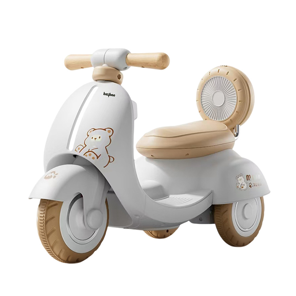 Baybee - Teddio Battery Operated Bike - Grey