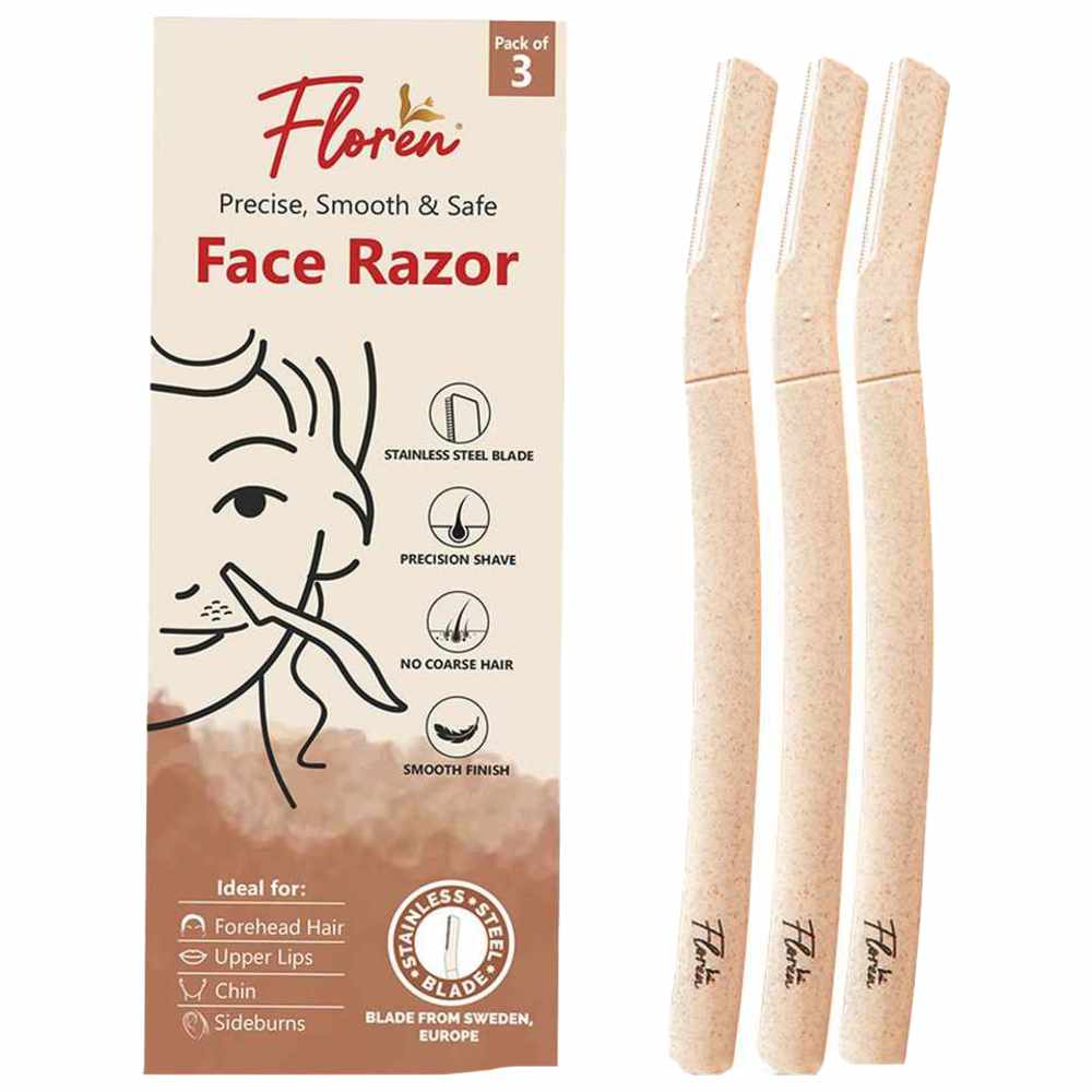 Floren - Face Razor - Pack of 3