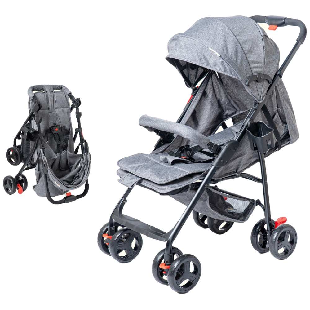 Molody - Lightweight Baby Stroller - Grey