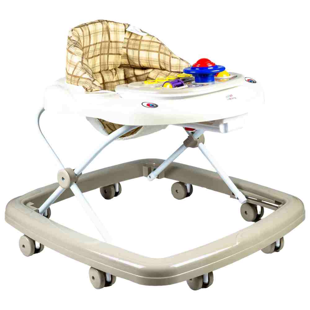 Molody - Baby Walker w/ Activity Tray - Khaki