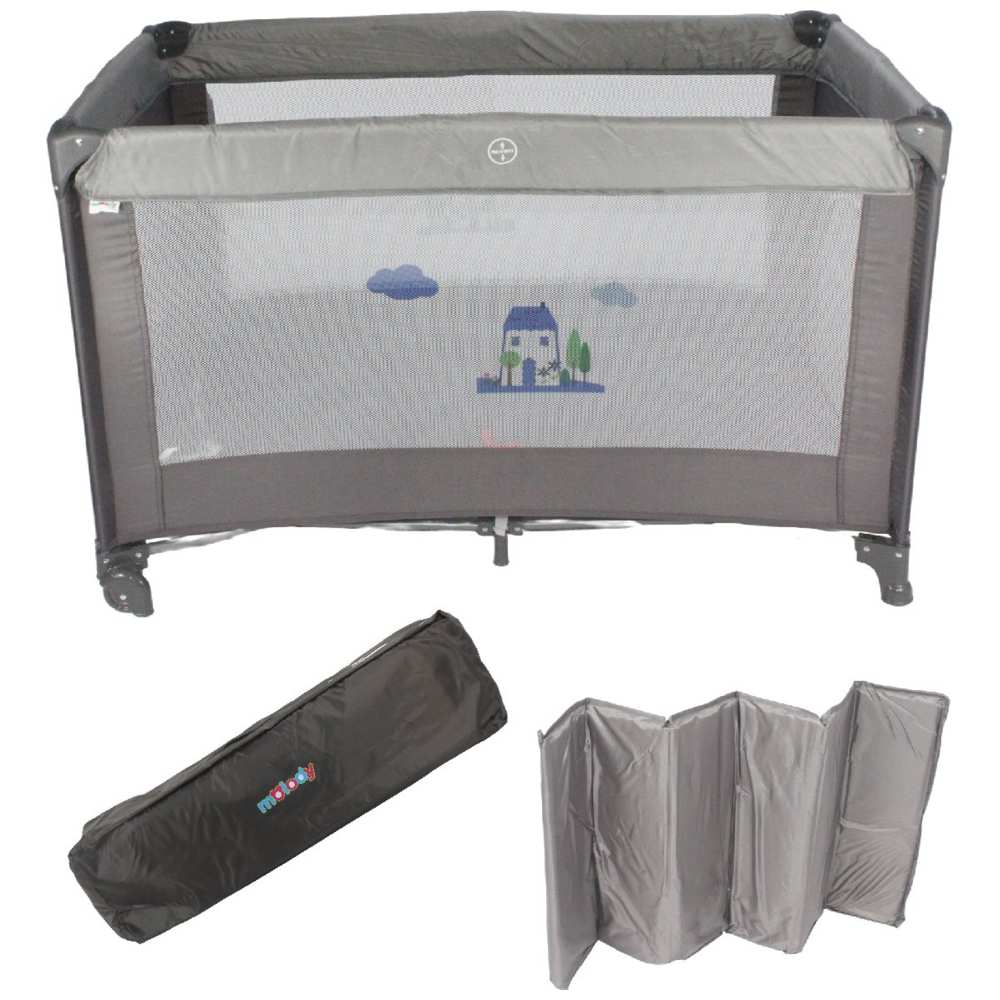 Molody - Baby Playpen - Large - Grey