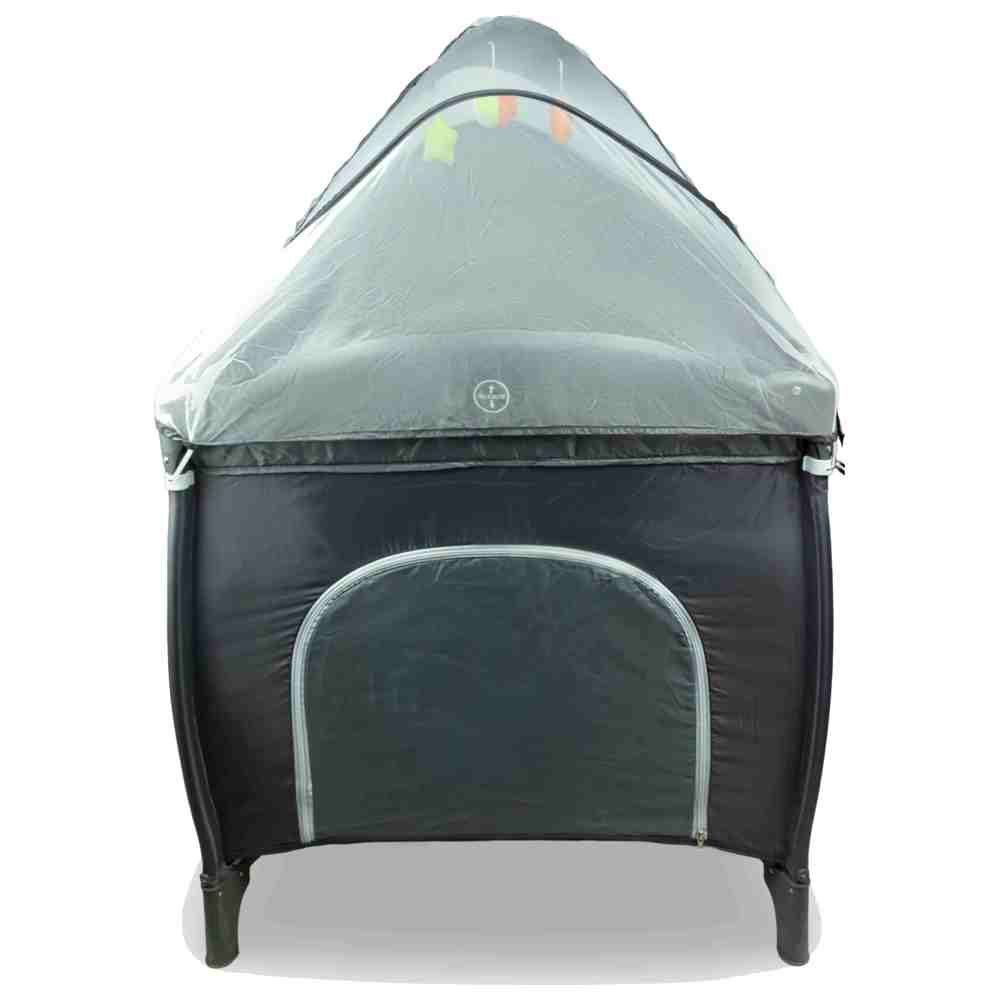Molody - Baby Playpen w/ Hanging Toys - Grey