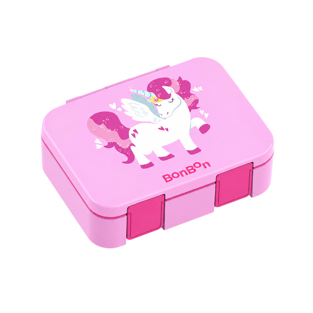 Bonbon - 3-Compartment Lunch Box - Unicorn