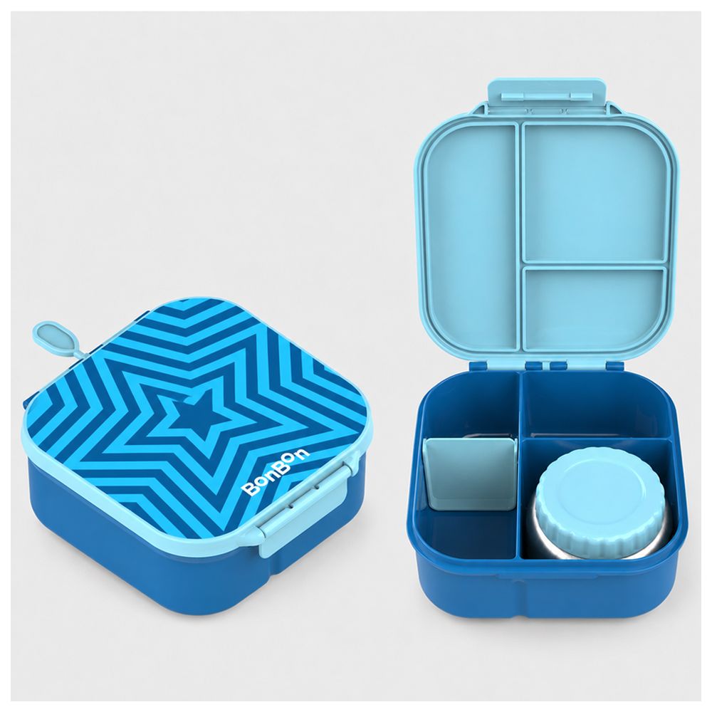 Bonbon - 3/4-Compartment Star Lunch Box With Insulated Food Jar
