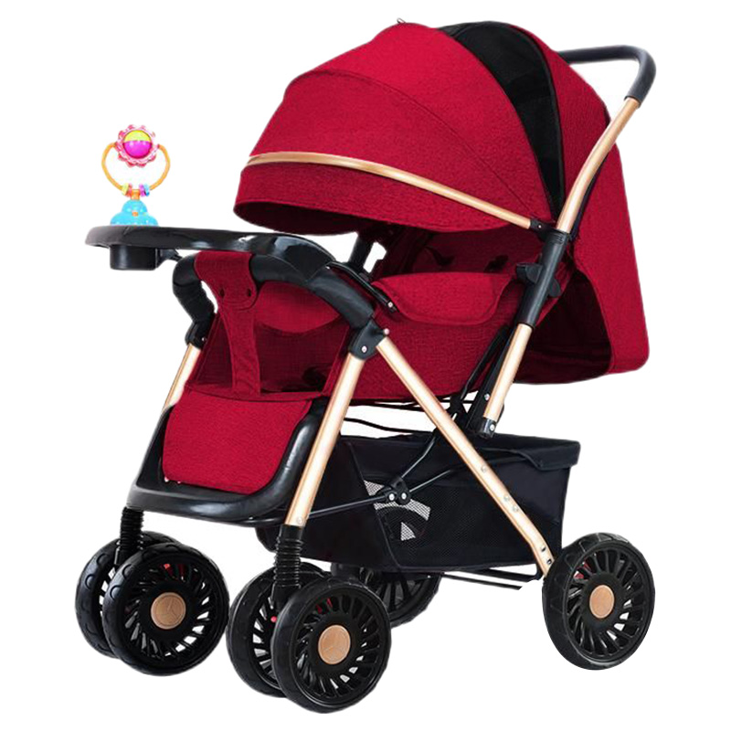Dreeba - Two-Way-Push Baby Stroller - Red