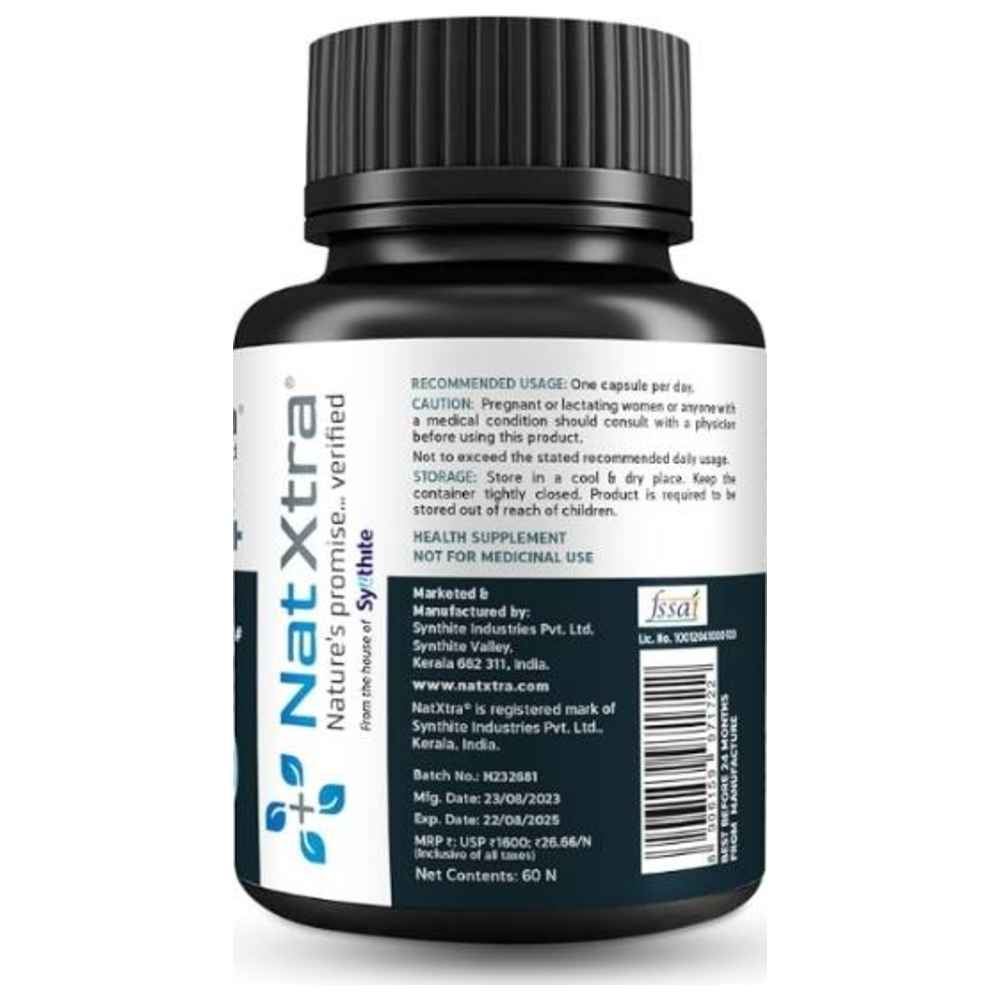 Natxtra - Biotin Active+ Capsules - 60 Pcs