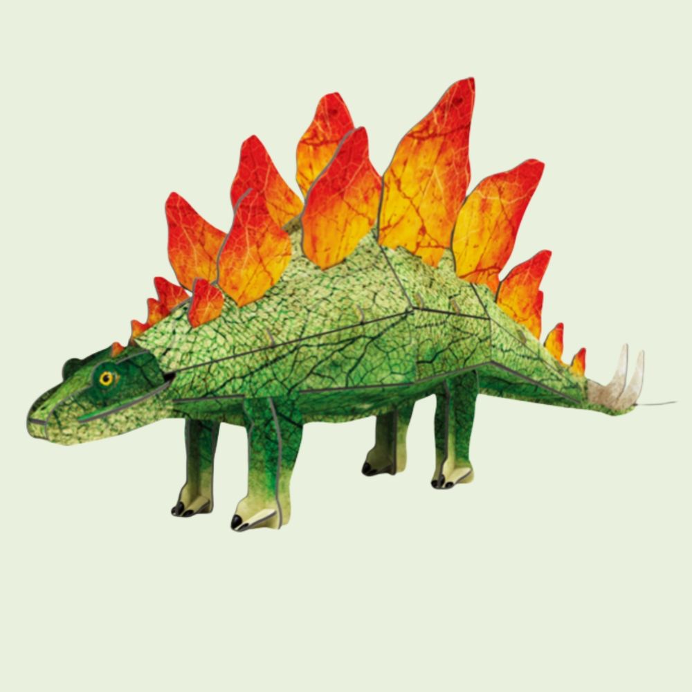 Hibobi - 3D Stereoscopic Puzzle - Stegosaurus - 46 Pc 
Set