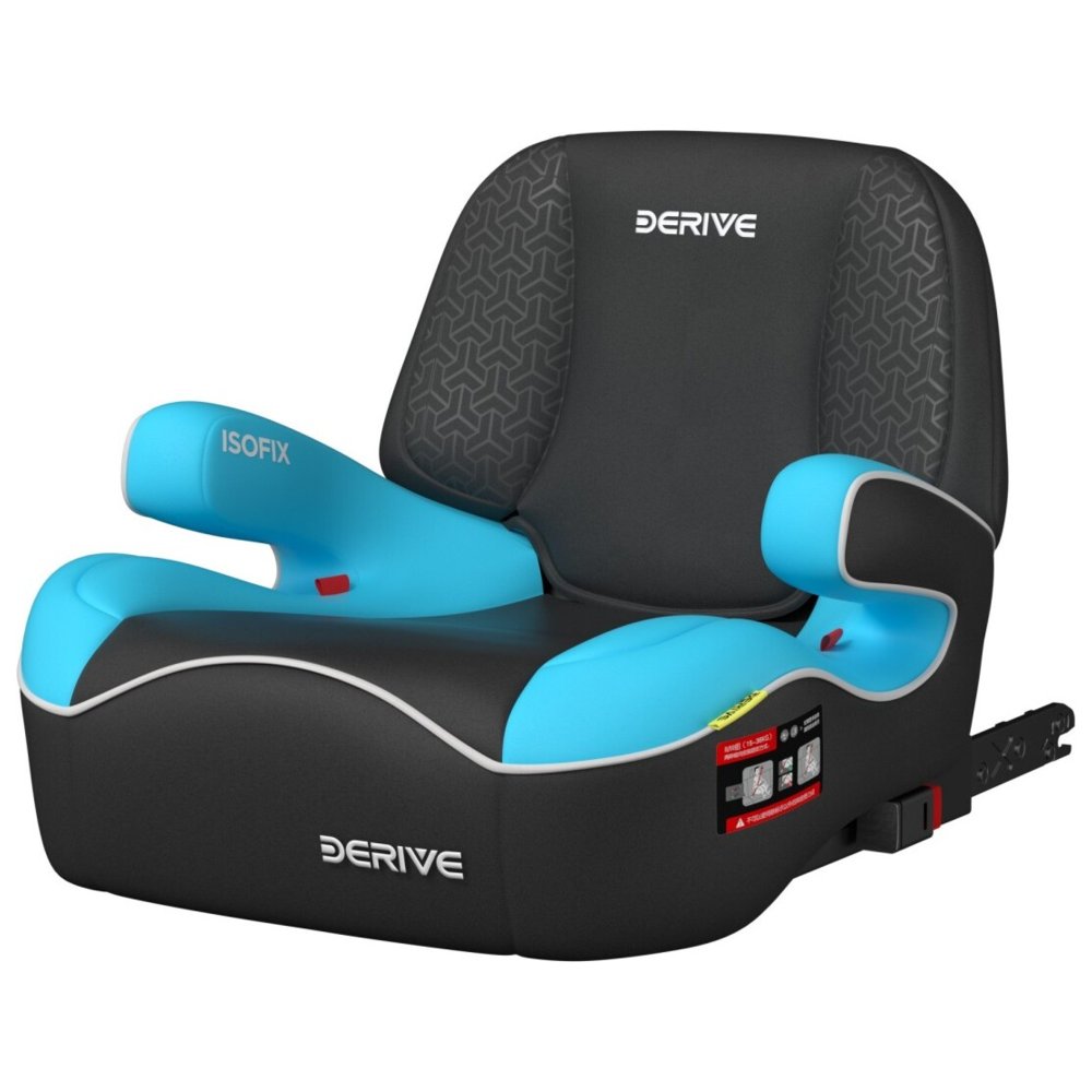 Hibobi - Kids Adjustable Booster Car Seat - Black