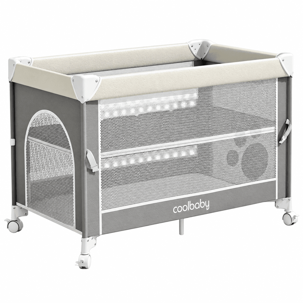 Hibobi - 4-in-1 Travelease Foldable Baby Crib