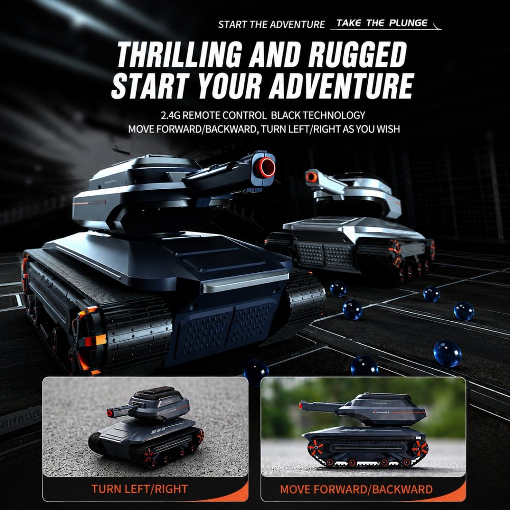 Hibobi - Remote Control Water Bullet Tank