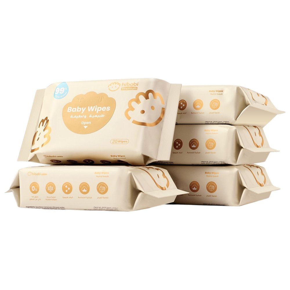 Hibobi - 99% Pure Water Baby Wipes