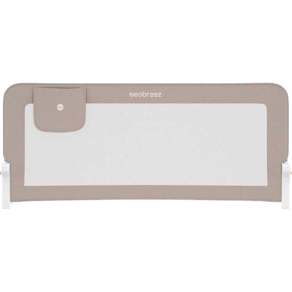 Neobreez Nexx Bed Rail Guard,Foldable Baby/Child Safety Bed Rail - Beige