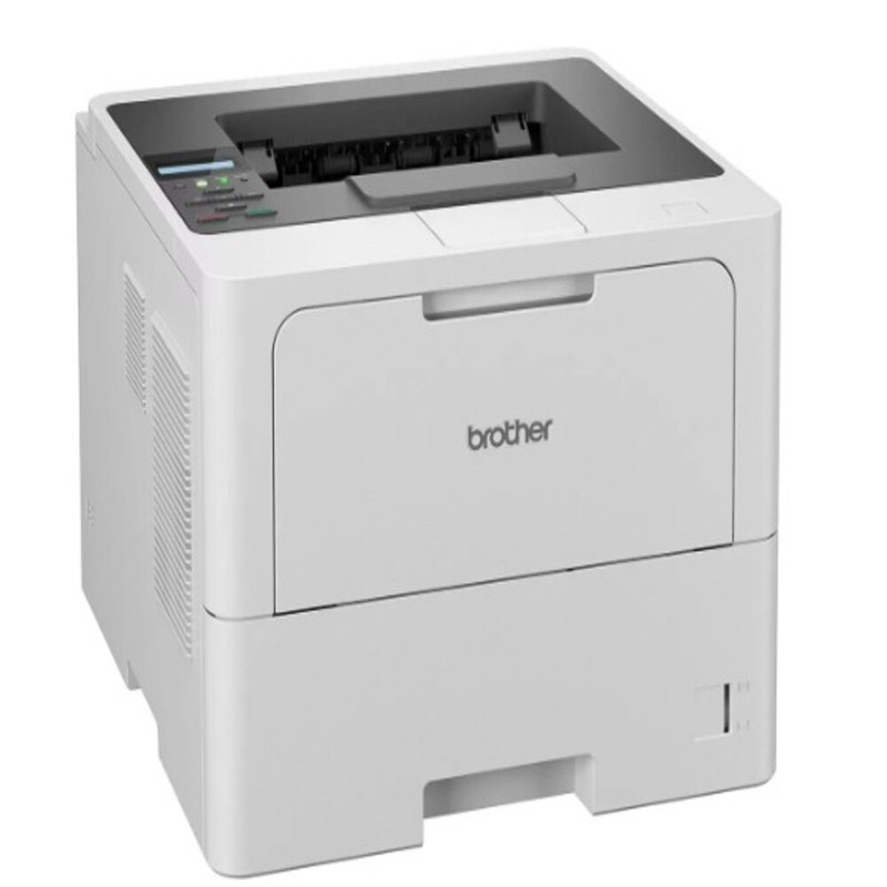 طابعة ليزر أحادية اللون لاسلكية من براذر - طراز HL-L6210DW - أبيض