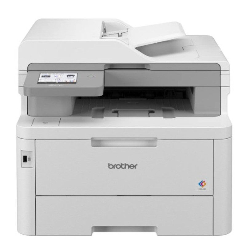 طابعة ليزر ملونة لاسلكية عالية الأداء من براذر - طراز Mfc-l8390cdw - أبيض