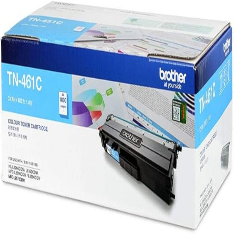 Brother - Tn-461c Cyan Toner Cartridge