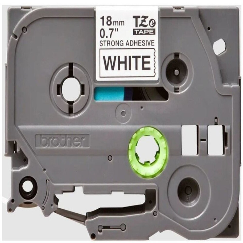 Brother - TZe-S241 Labeling Tape 18mm - Black on White