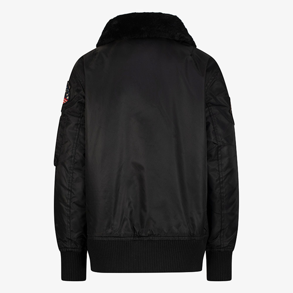 Top Gun Kids B-15 Bomber Jacket - Black