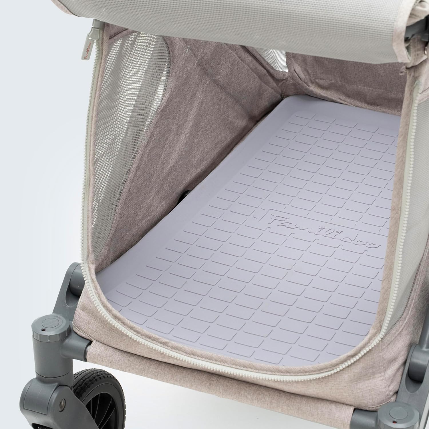 Familidoo - Q1 2.0 Waterproof Mat For Wagon Stroller - Grey