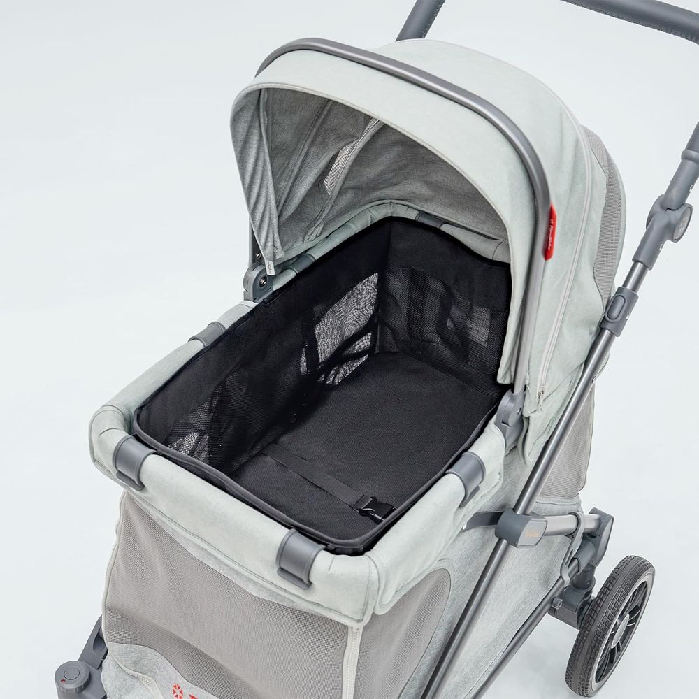 Familidoo - Q1 2.0 Baby Lounger For Wagon Stroller - Black