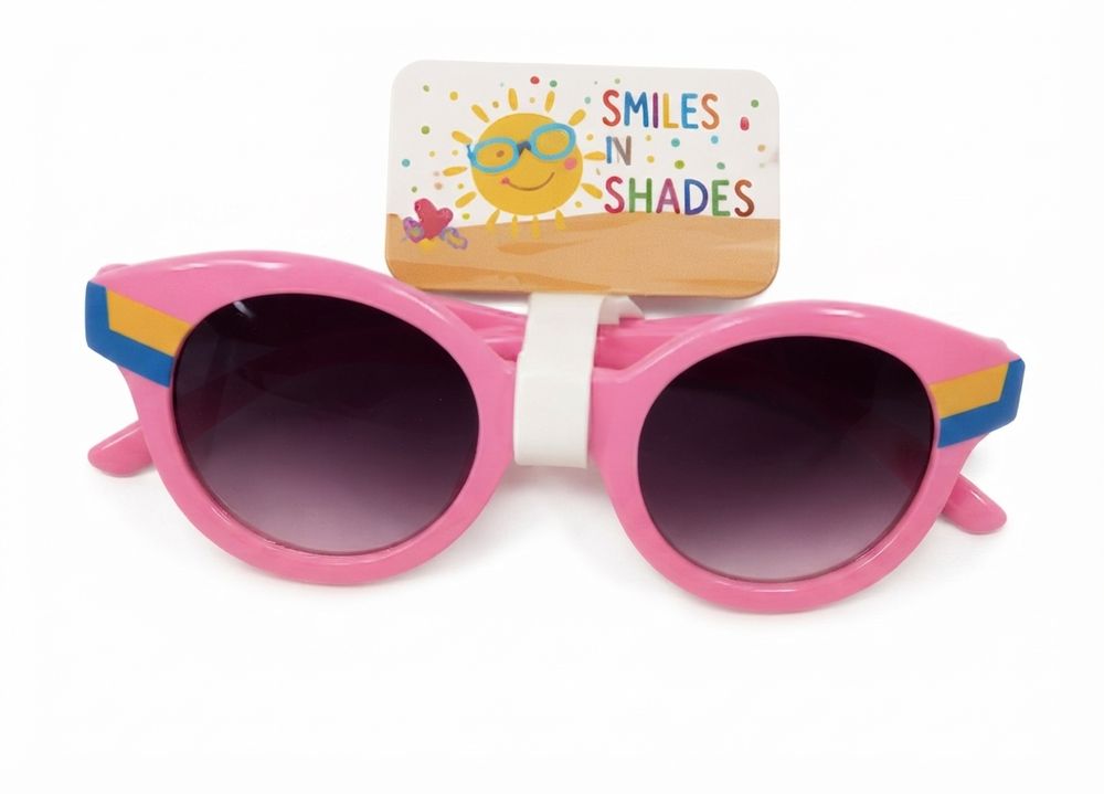 Smiles In Shades - Kids Cat Eye Sunglasses - Pink