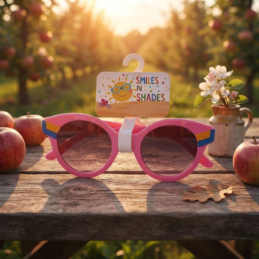 Smiles In Shades - Kids Cat Eye Sunglasses - Pink