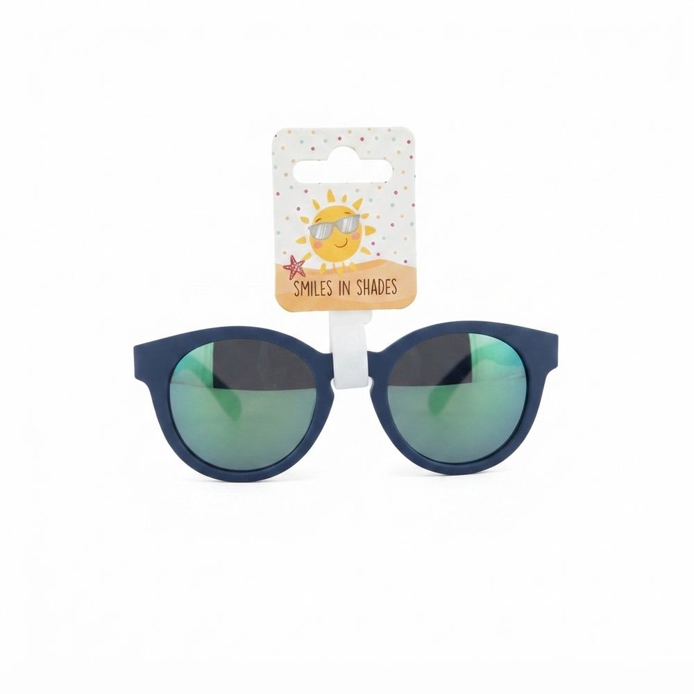 Smiles In Shades - Kids Cat Eye Sunglasses - Blue