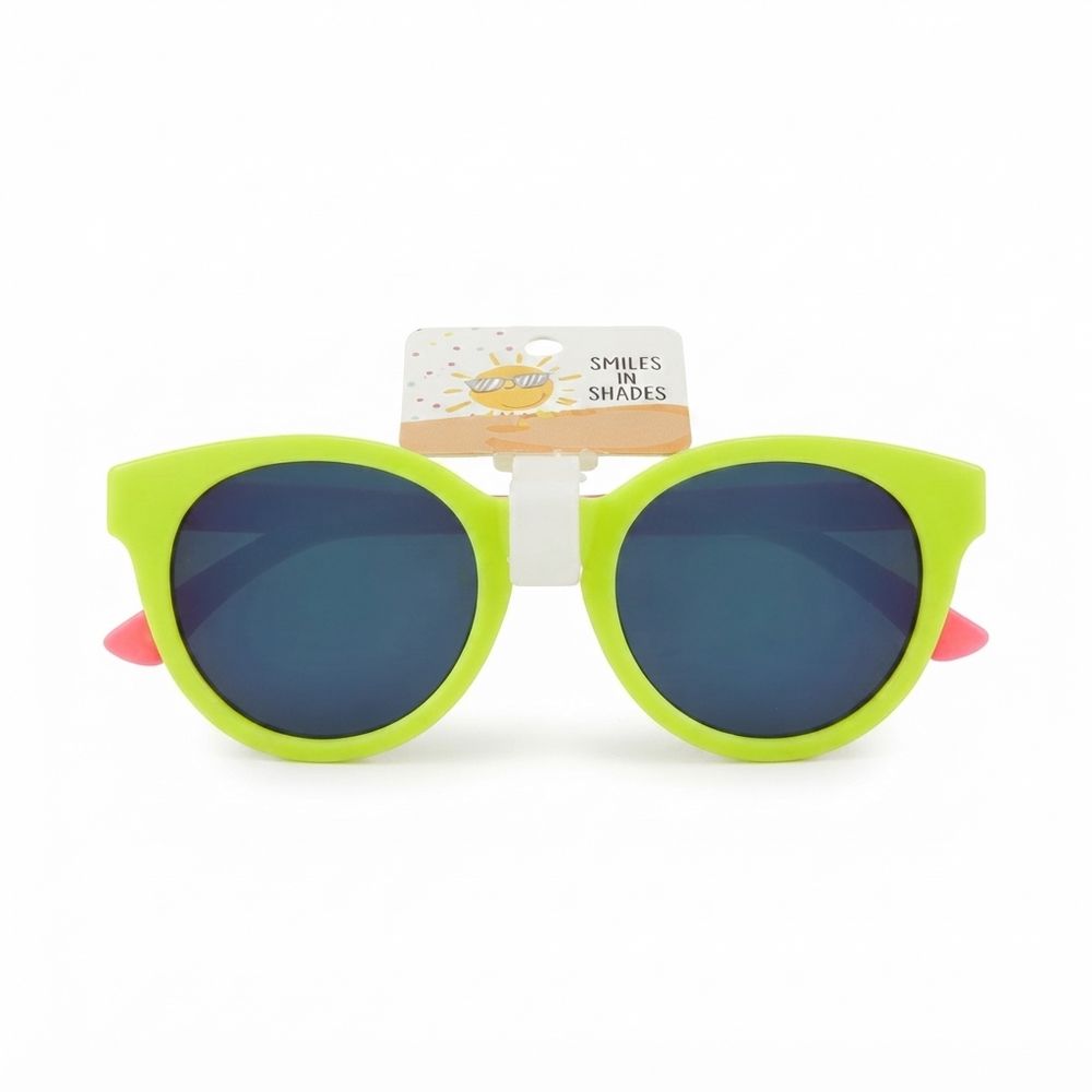 Smiles In Shades - Kids Cat Eye Sunglasses - Green