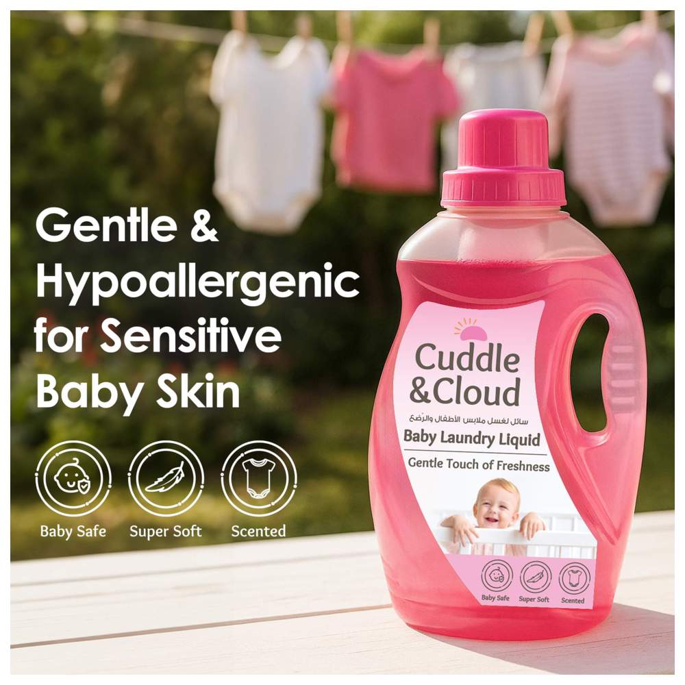 Cuddle & Cloud - Baby Laundry Liquid - 1 L