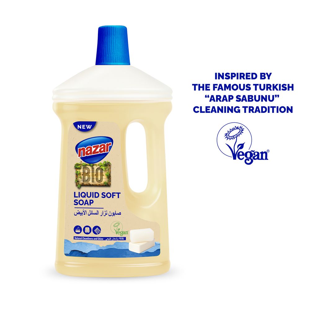 Nazar Bio - Multi Purpose Liquid Soft Soap - Soap Scented 1000ml