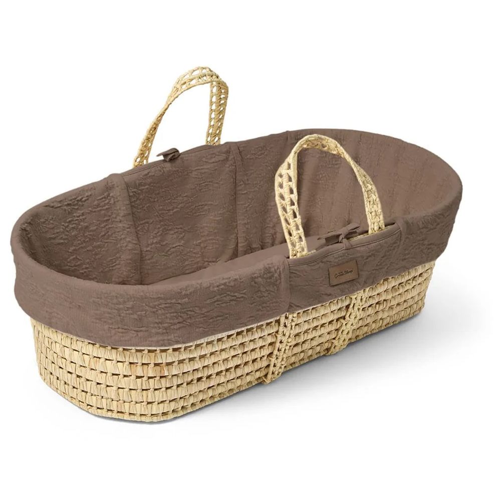 The Little Green Sheep - Furrow Moses Basket, Mattress & Static Stand