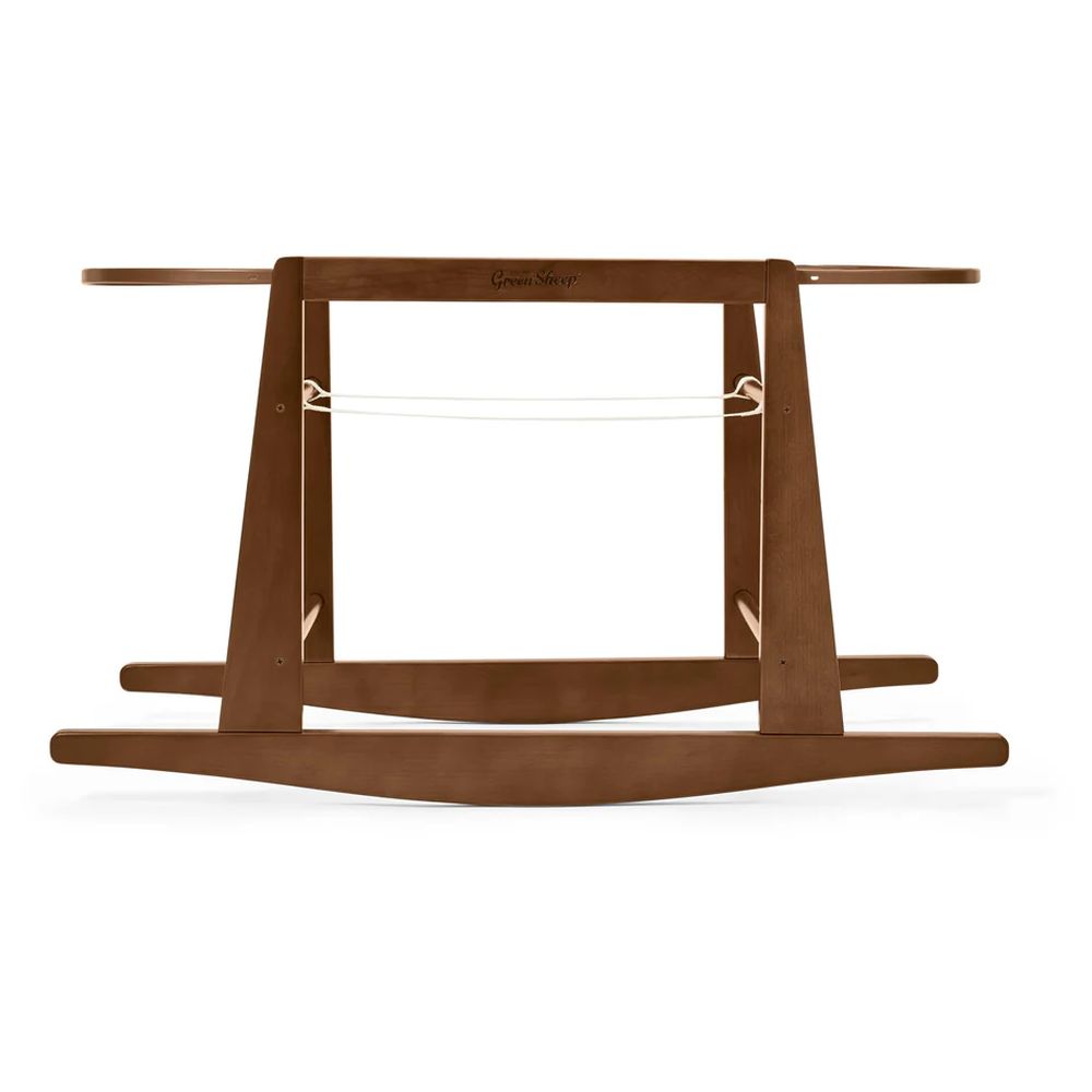 The Little Green Sheep - Furrow Moses Basket, Mattress & Rocking Stand