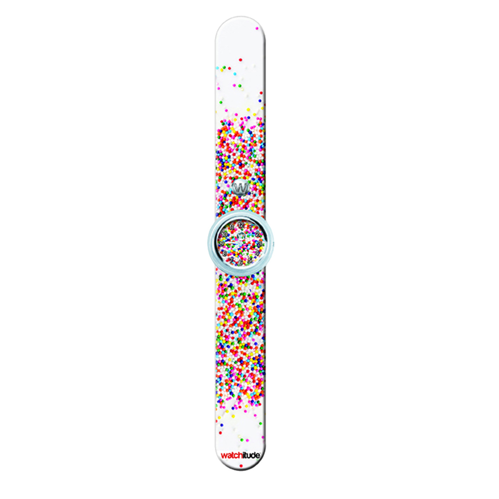 Watchitude - Slap Watch - Sprinkle Dots