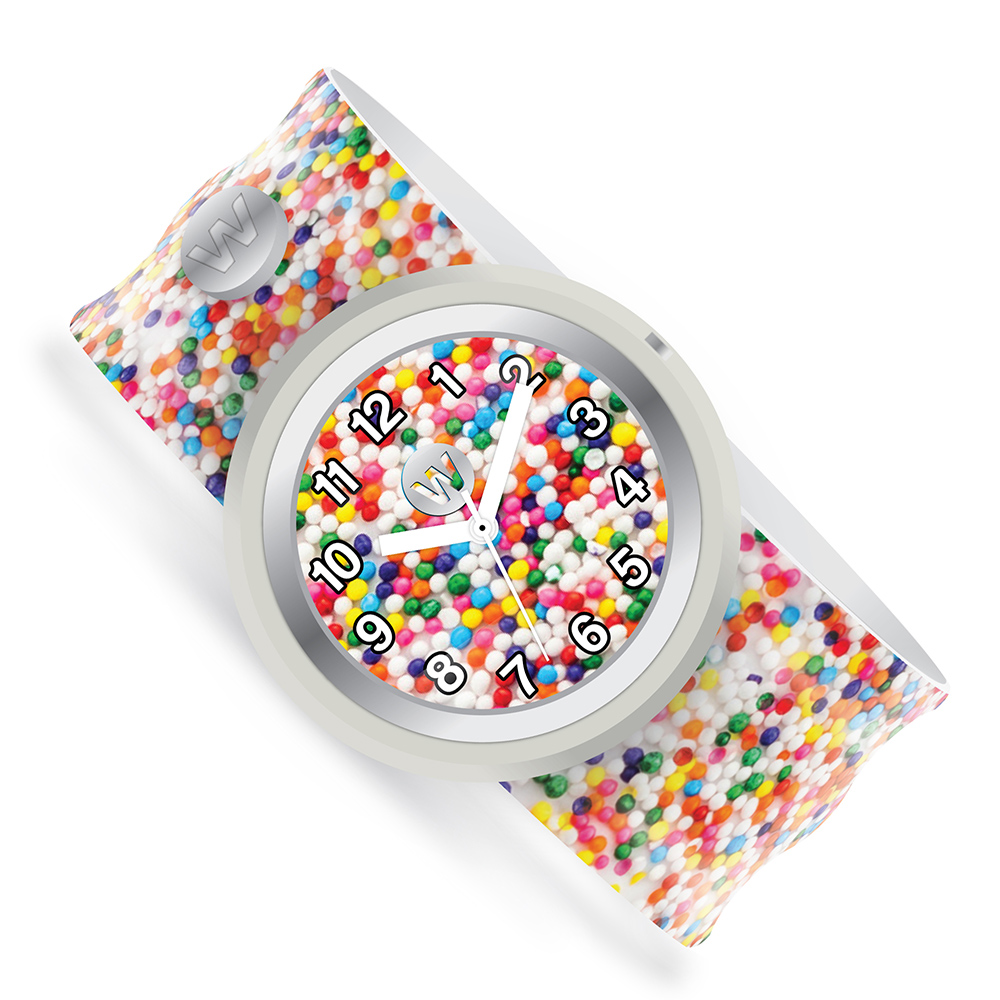 Watchitude - Slap Watch - Sprinkle Dots