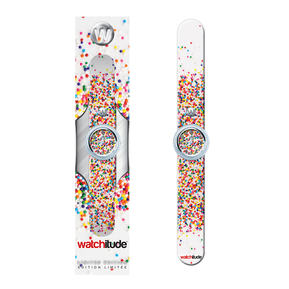 Watchitude - Slap Watch - Sprinkle Dots