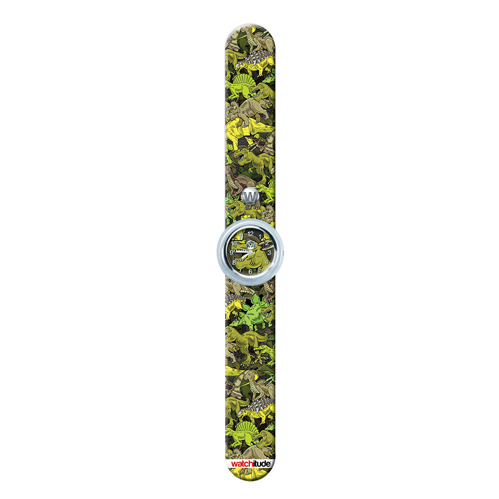 Watchitude - Slap Watch - Dino Forest