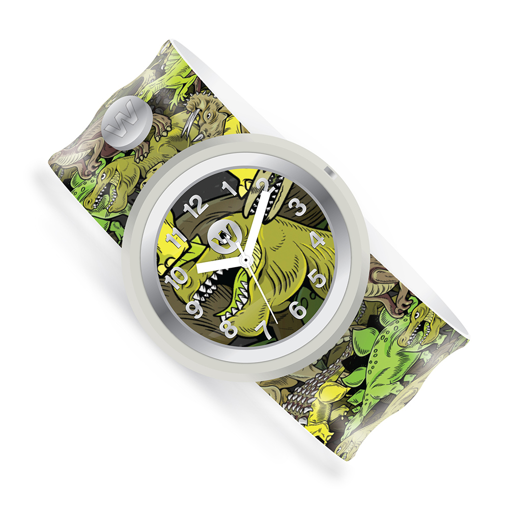 Watchitude - Slap Watch - Dino Forest