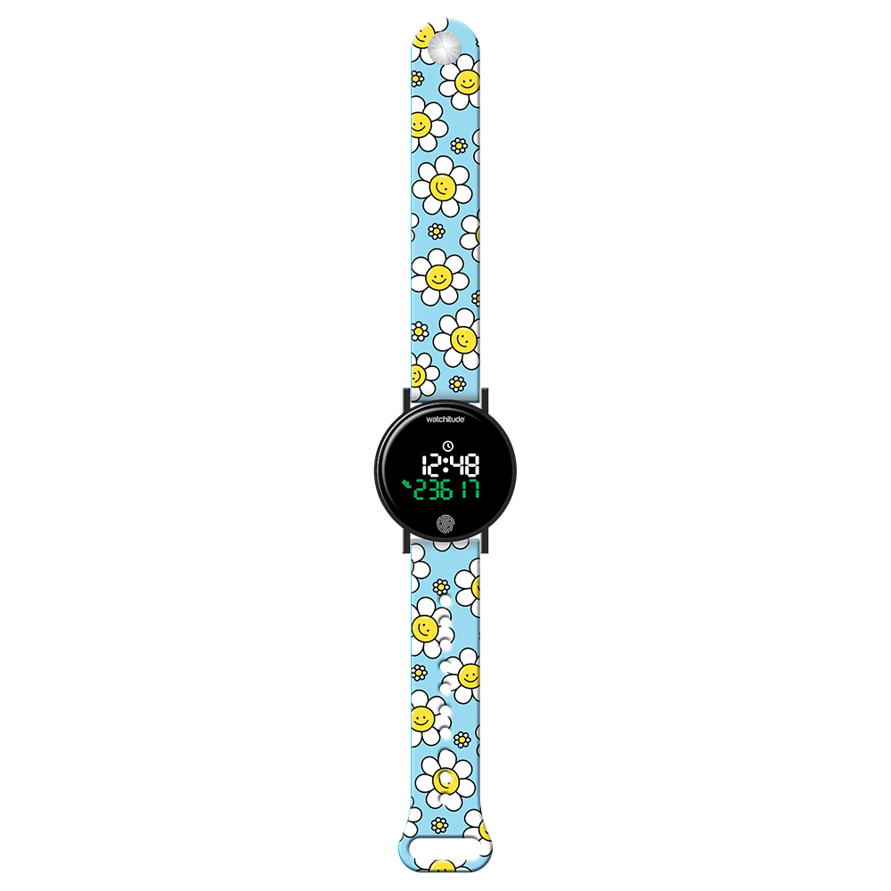 Watchitude - Step Counter Watch - Happy Flowers