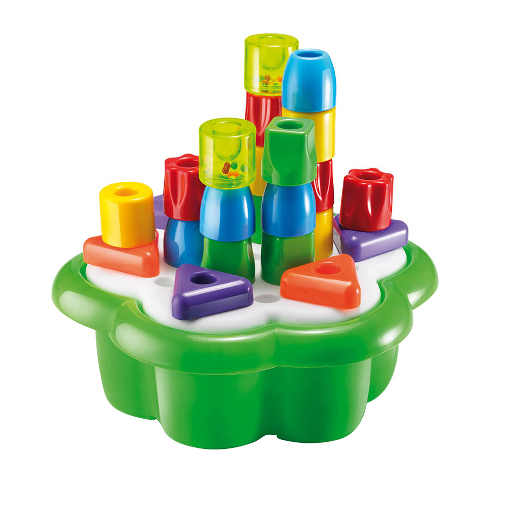 Quercetti - Chunky Peggy Box - 28 Pcs