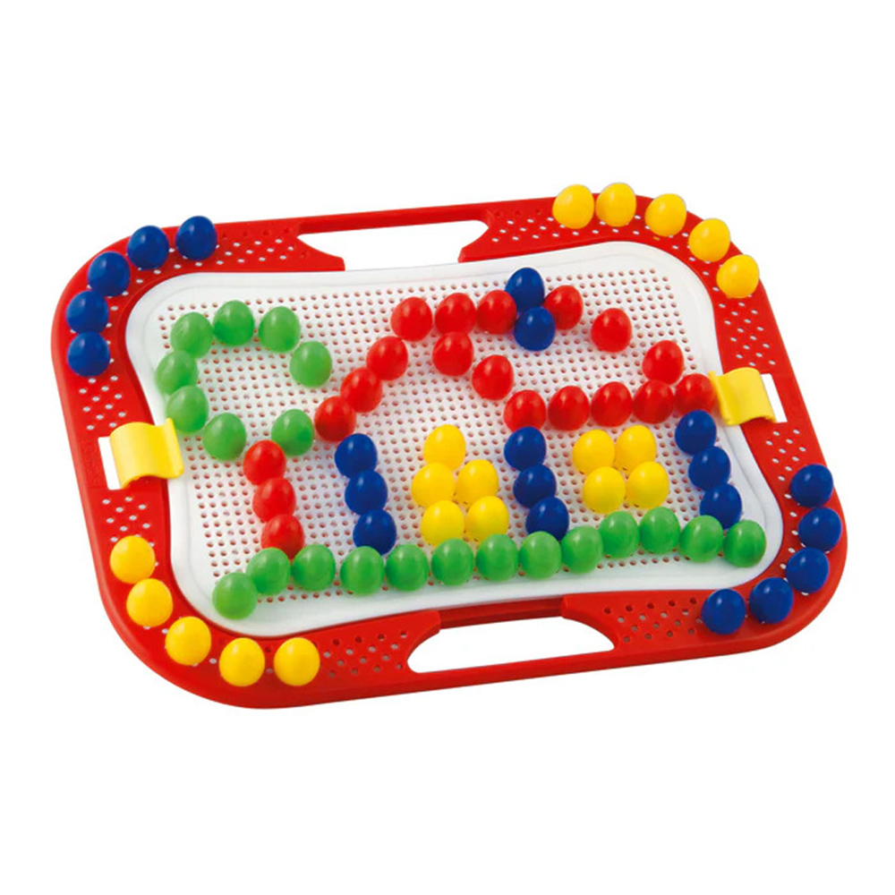 Quercetti - Fanta Color Design Board Game - 100 Pcs