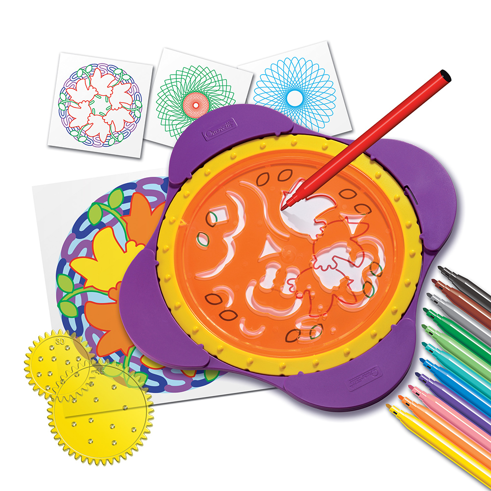 Quercetti - Spirogiro Mandala Spiral Art Set - 20 Pcs