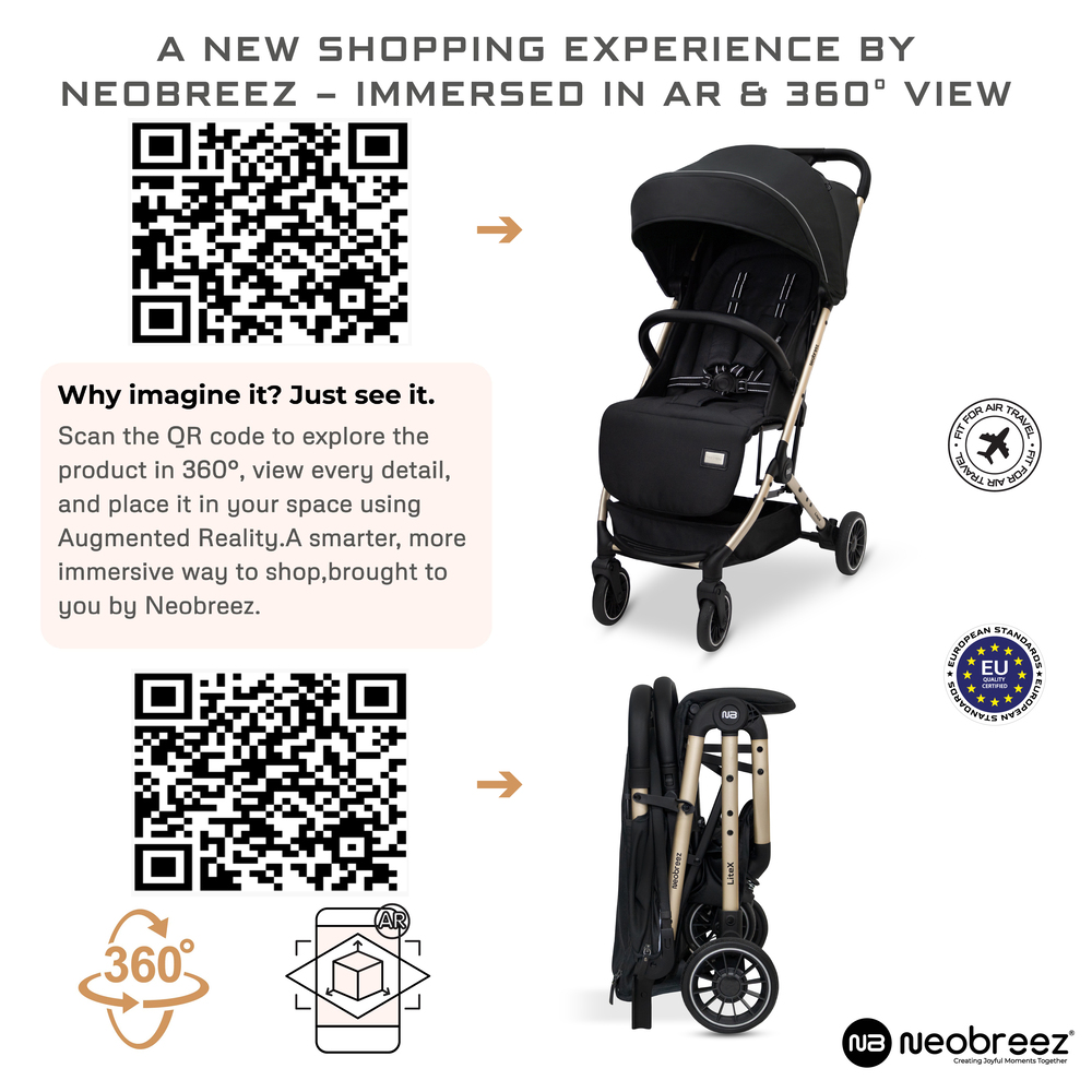 Neobreez - Litex Compact Cabin Stroller Travel Stroller