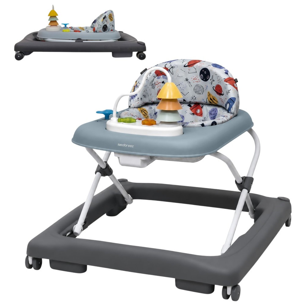Neobreez - Tredo Baby Walker - Dark Grey