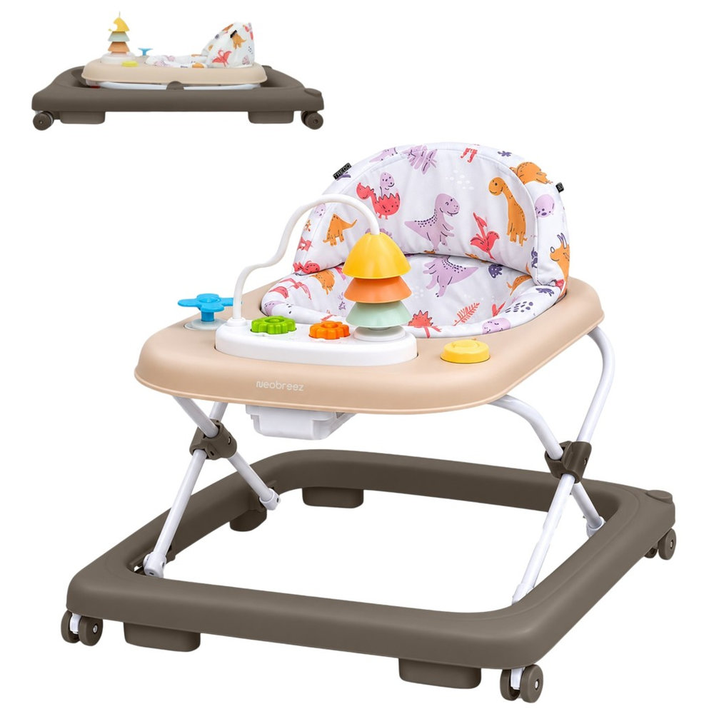 Neobreez - Tredo Baby Walker - Brown/Beige
