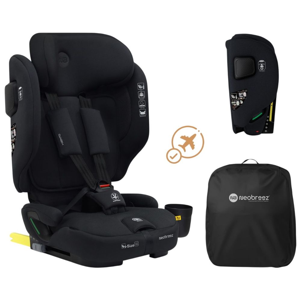 Neobreez - i-Gento Compact Air Travel Car Seat - Group1/2/3