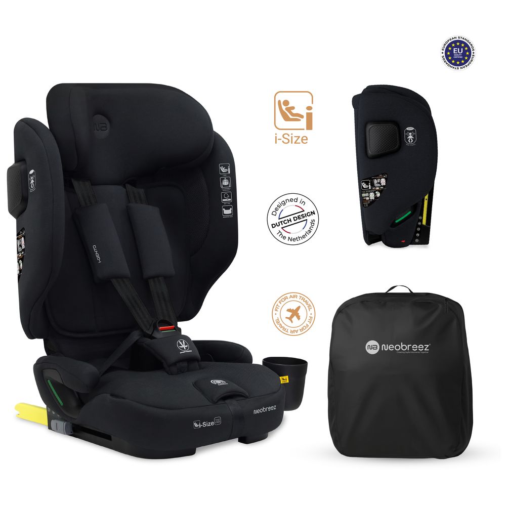 Neobreez - i-Gento Compact Air Travel Car Seat - Group1/2/3